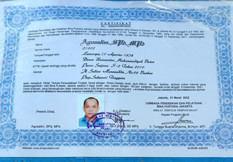 Sertifikat diklat